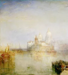 Die Dogana und Santa Maria della Salute, Venedig, 1843 (Detail)